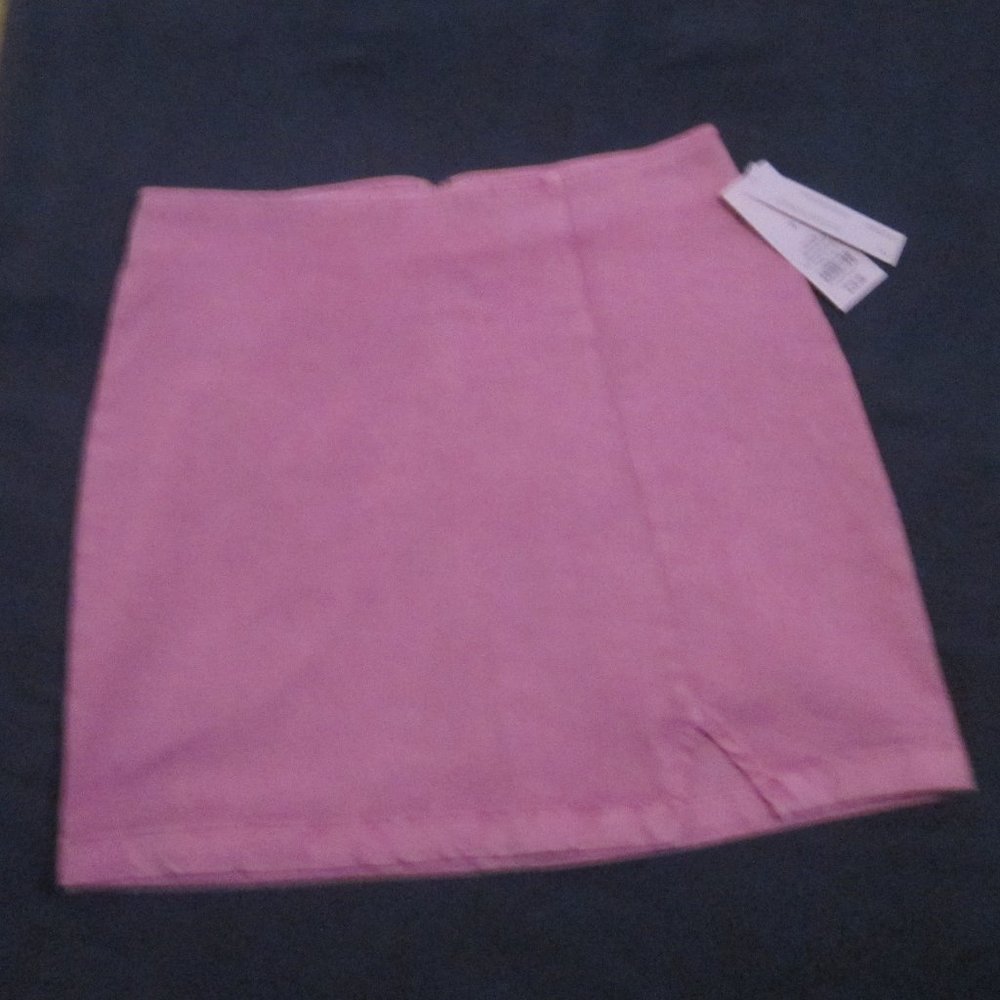Wild Fable Pink/Lavender Denim Mini Skirt NEW w/Tags Size 18